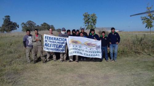 Compañeros de Oleaginosa Moreno y Pampa Bio, General Pico.