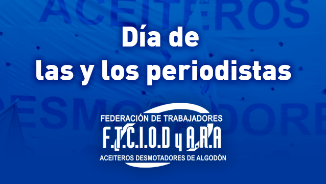 Día de las y los periodistas