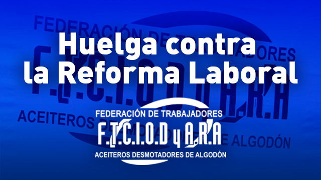 Huelga Contra La Reforma Laboral Destacada