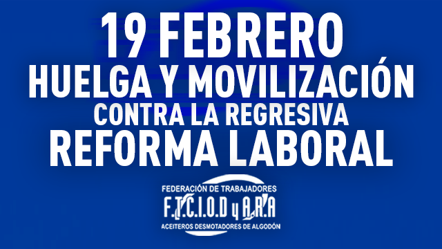 17 Febrero 2026 Huelga Y MovilizaciÓn Destacada